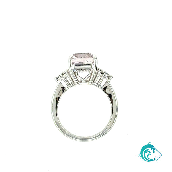 18KW Kunzite Darla Ring