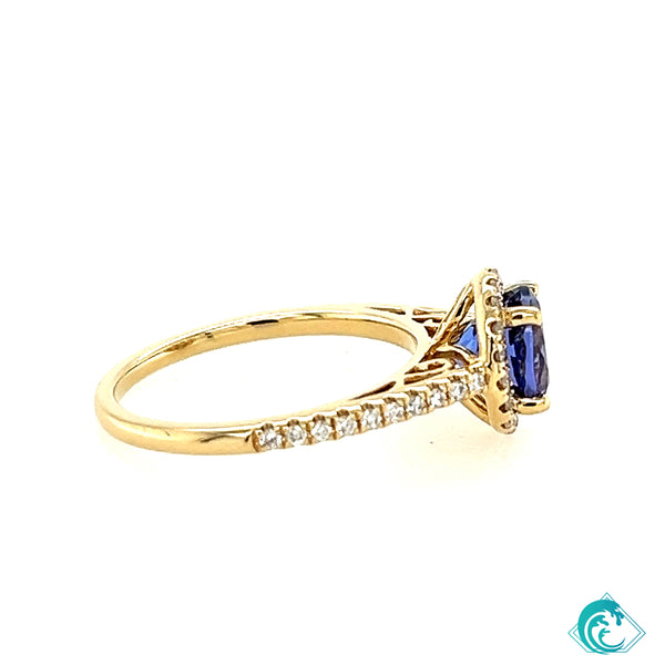 14KY Tanzanite Lyla Ring