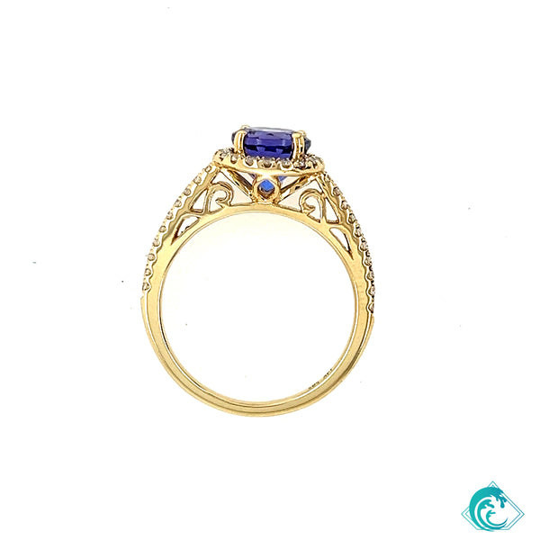 14KY Tanzanite Lyla Ring
