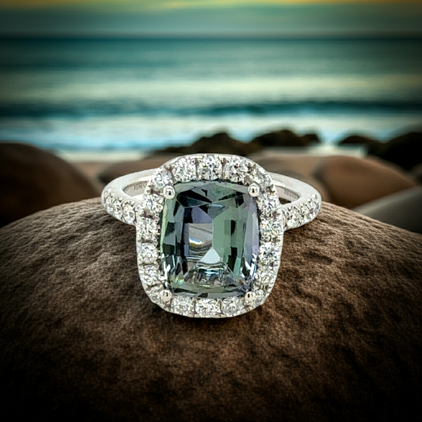 18KW Kupua Tanzanite Ring