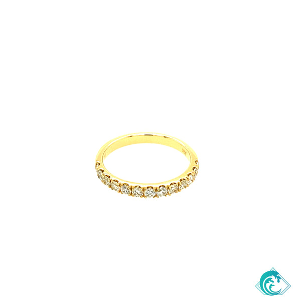 14KY Diamond Band (0.51cts)