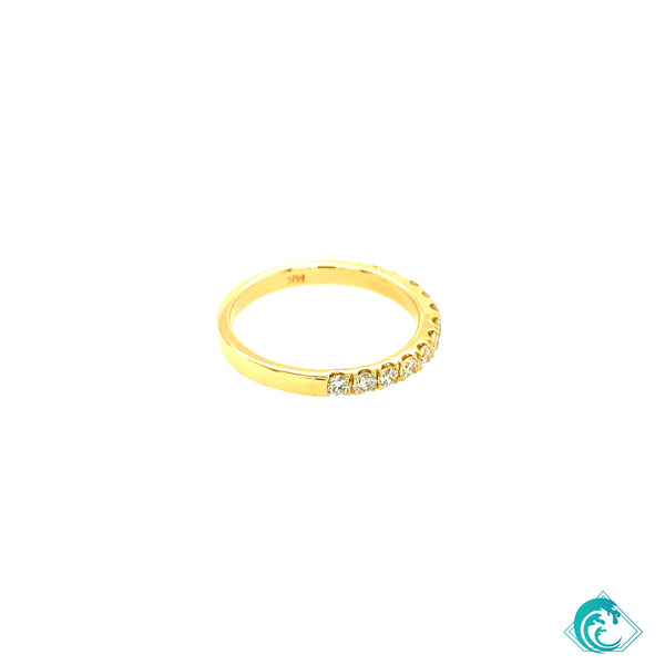14KY Diamond Band (0.51cts)