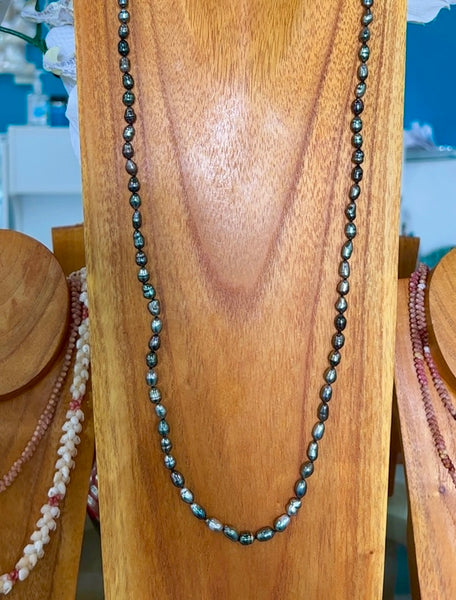14K Tahitian Keshi Pearl 35” Strand