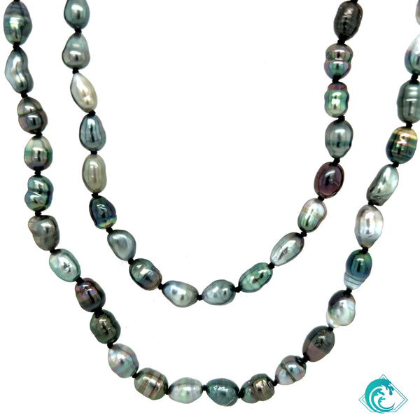 14K Tahitian Keshi Pearl 35” Strand