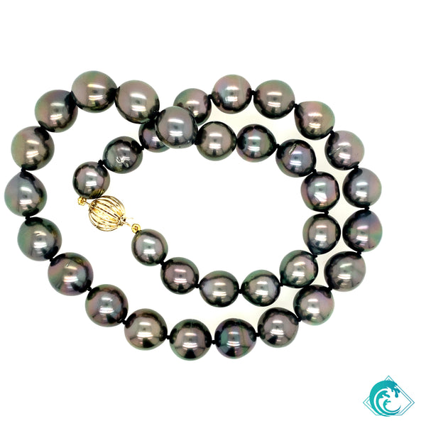 Aubergine Tahitian Pearl Strand