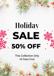 Holiday 50% Off Sale