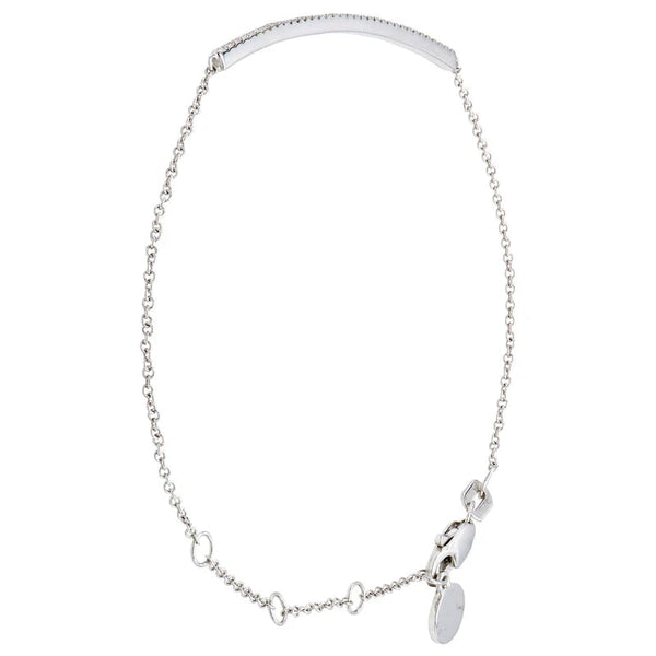 14KW Diamond Bar Halia Bracelet