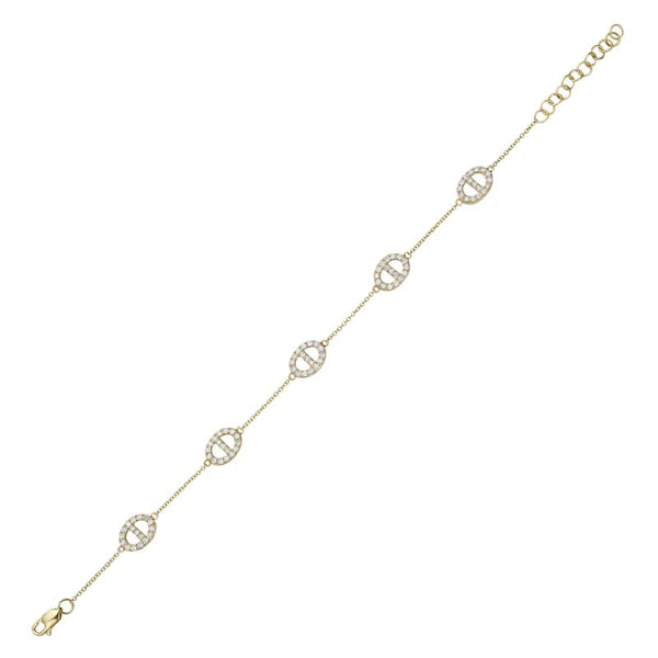 14KY Diamond Nolani Bracelet