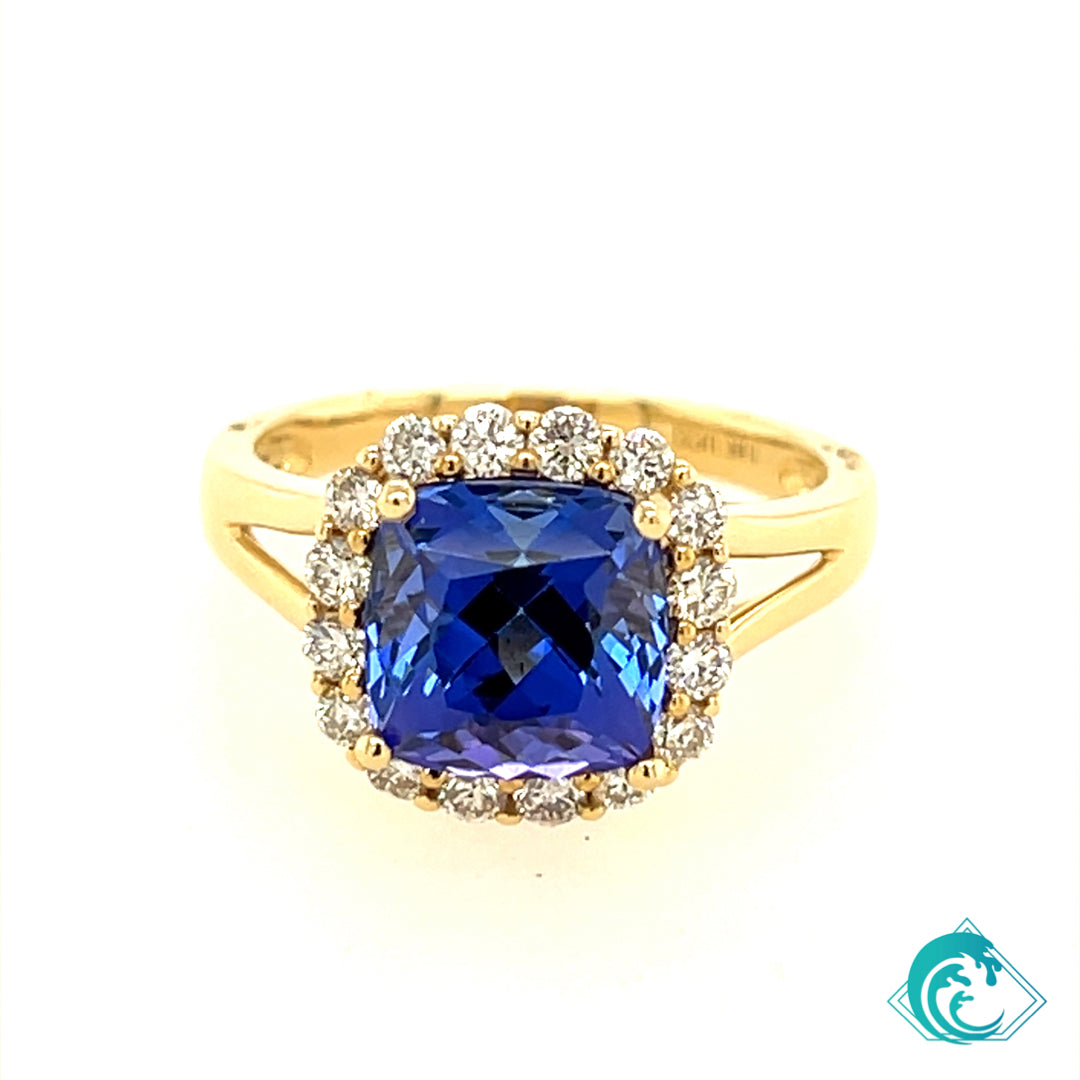 14KY Tanzanite Wailua Ring