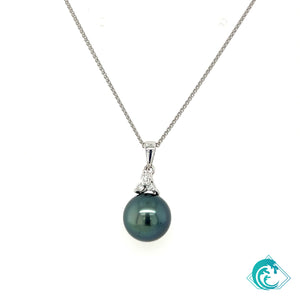 14KW Petite Tahitian Pearl Pendant