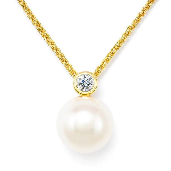 18KY Freshwater Pearl Evelyn Pendant