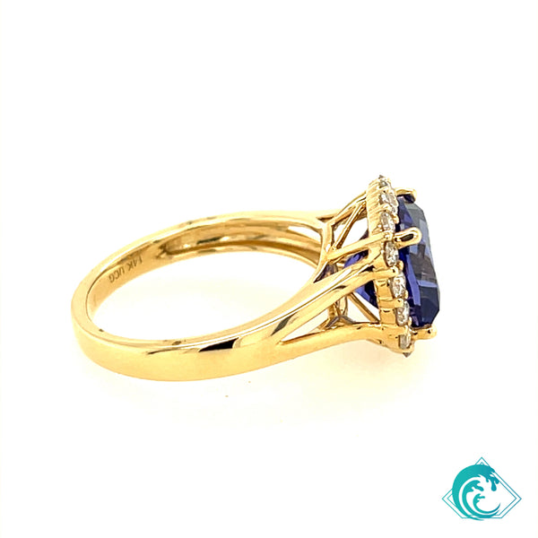 14KY Tanzanite Wailua Ring