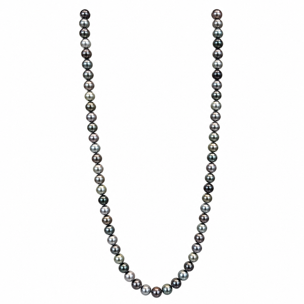 14KY Tahitian Pearl Raiatea Oprah Strand 35''