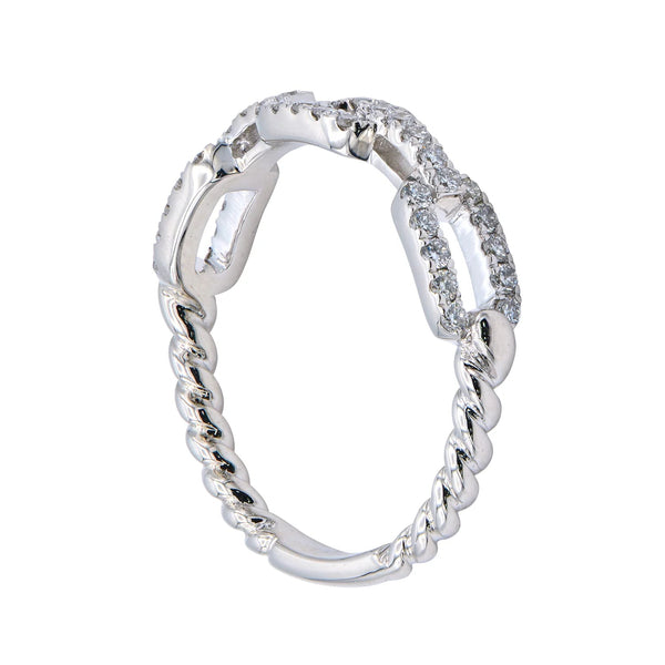 14KW Diamond Link Band