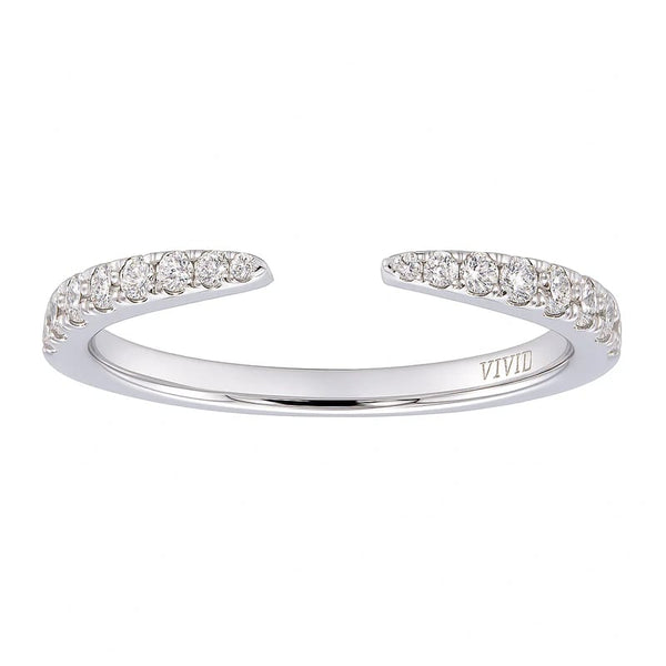 14KW Open Diamond Space Band