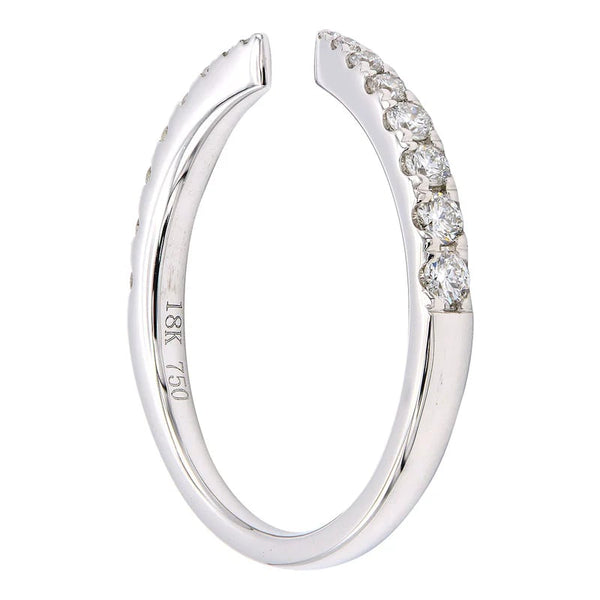 14KW Open Diamond Space Band