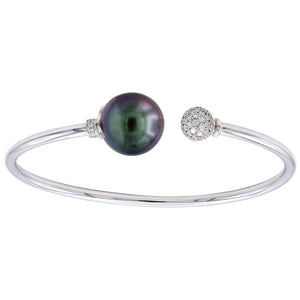 18KW Tahitian Pearl Bella Bangle
