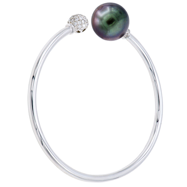 18KW Tahitian Pearl Bella Bangle