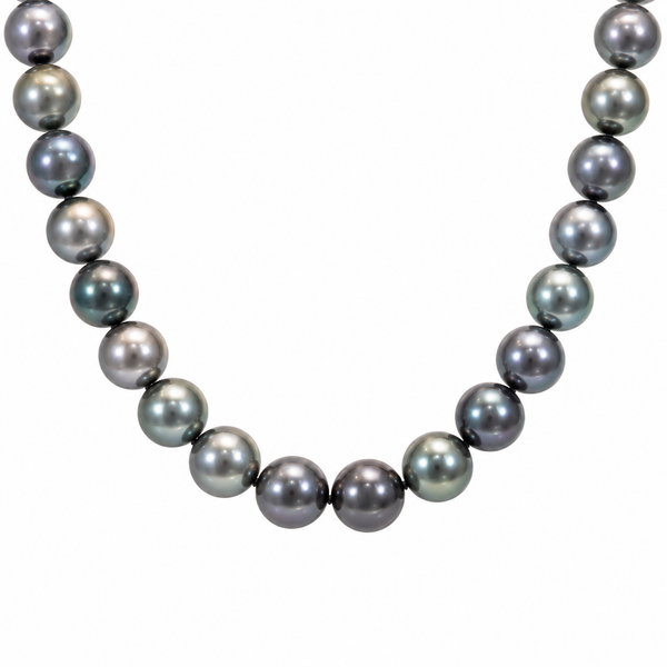 14KY Tahitian Pearl Raiatea Oprah Strand 35''