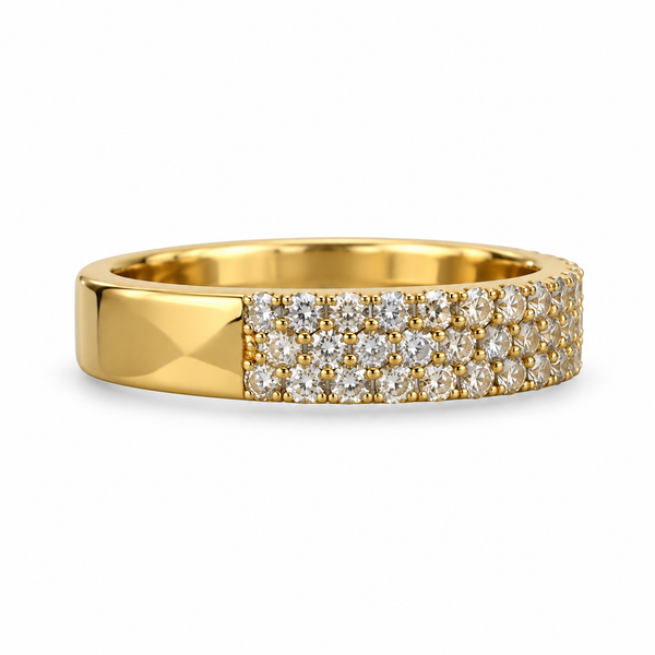 18KY Kalena Diamond Band
