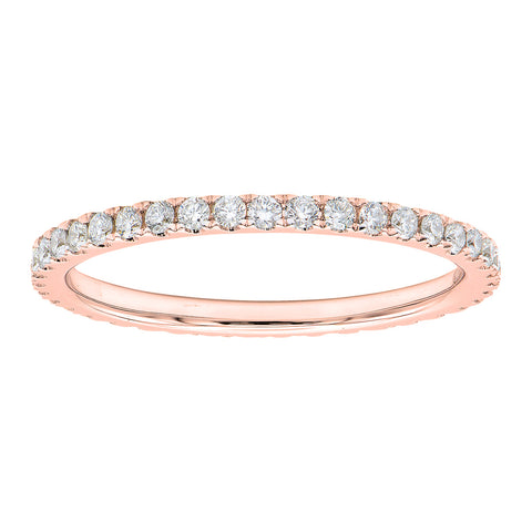 18KR Eternity Diamond Evelyn Band