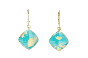 18KY Treasure Island Earrings