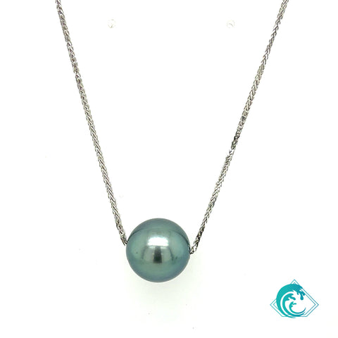 18KW Tahitian Pearl Floater (13.7mm)