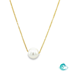18KY Australian South Sea Pearl Floater