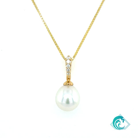 14KY South Sea Pearl Tyla Pendant