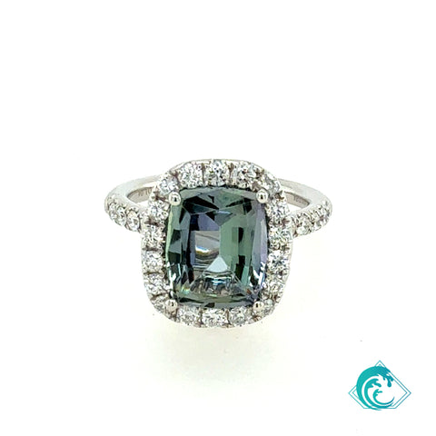 18KW Kupua Tanzanite Ring