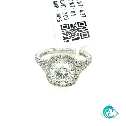 14KW Sustainable Diamond Gypsy Ring