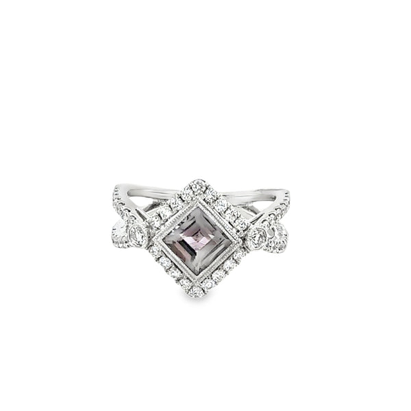 18KW Sapphire Elana Ring