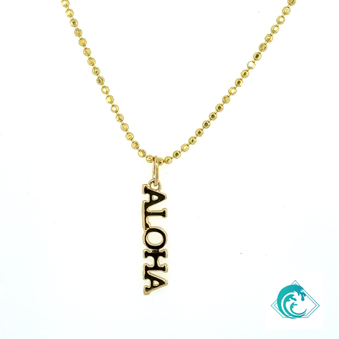 14KY Aloha Petite Charm/Pendant