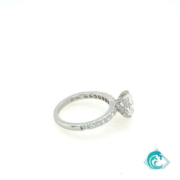 14KW Sustainably Created Brittney Diamond Ring