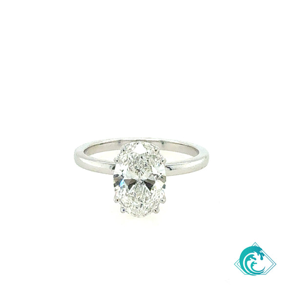 14KW Sustainably Created Ella Diamond Ring