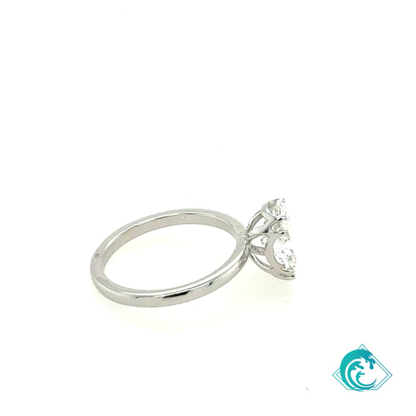 14KW Sustainably Created Ella Diamond Ring