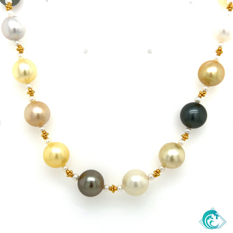 Vermeil South Sea Pearl Necklace