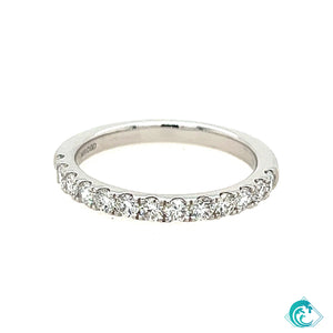 14K White Gold Lab Grown Diamond Band (0.35ct)