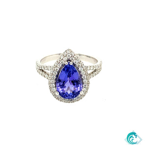 18KW Tanzanite Nohea Ring