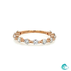 18K RG Cori Diamond Band